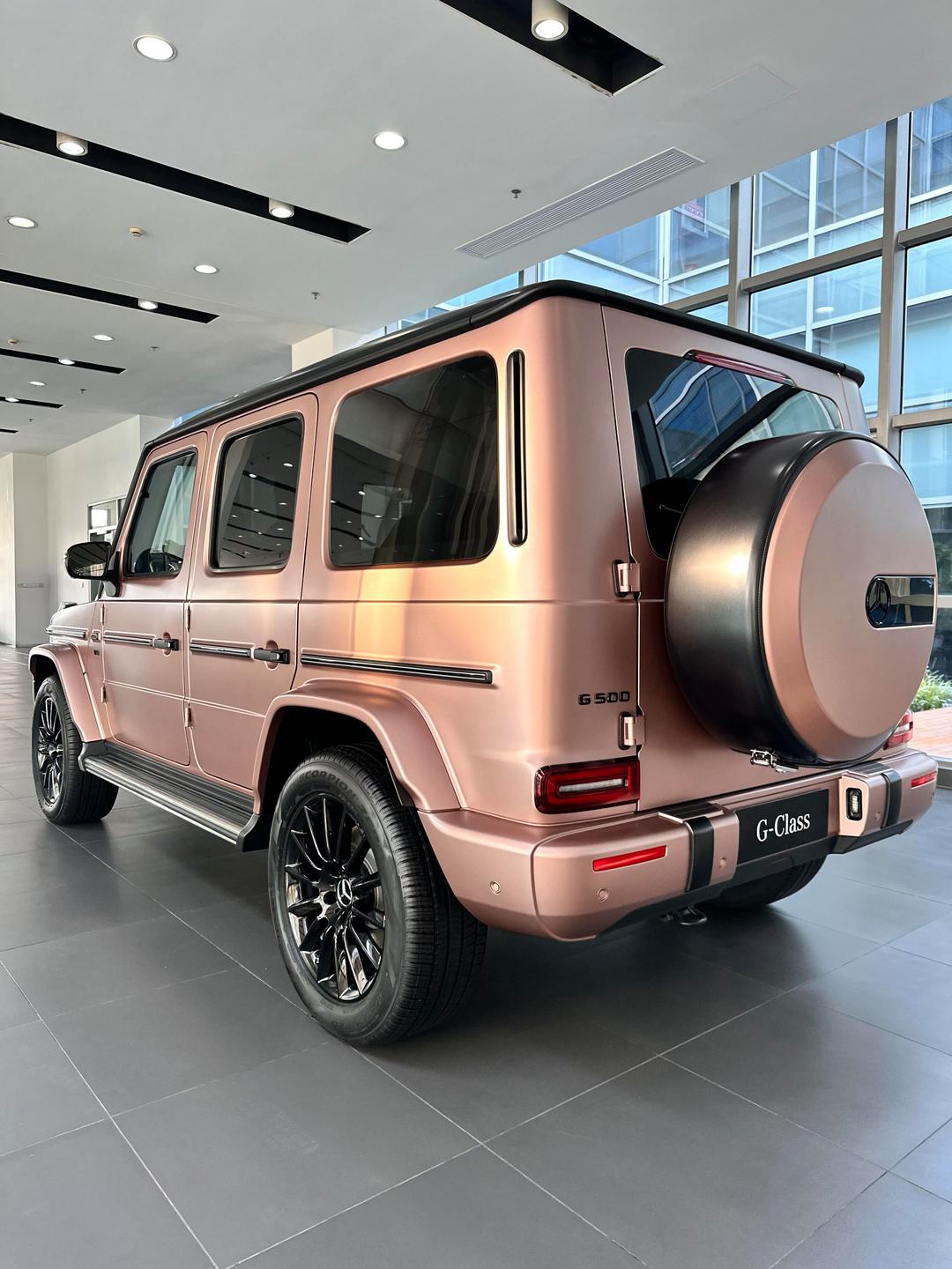 2024款奔驰G550 平行进口国六现车报价 实拍详解