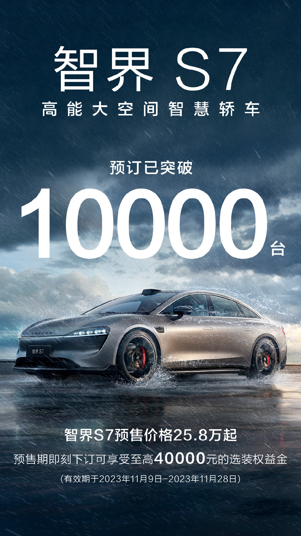 智界独立运营后订单破2万，想挣大钱就得一切听华为的？