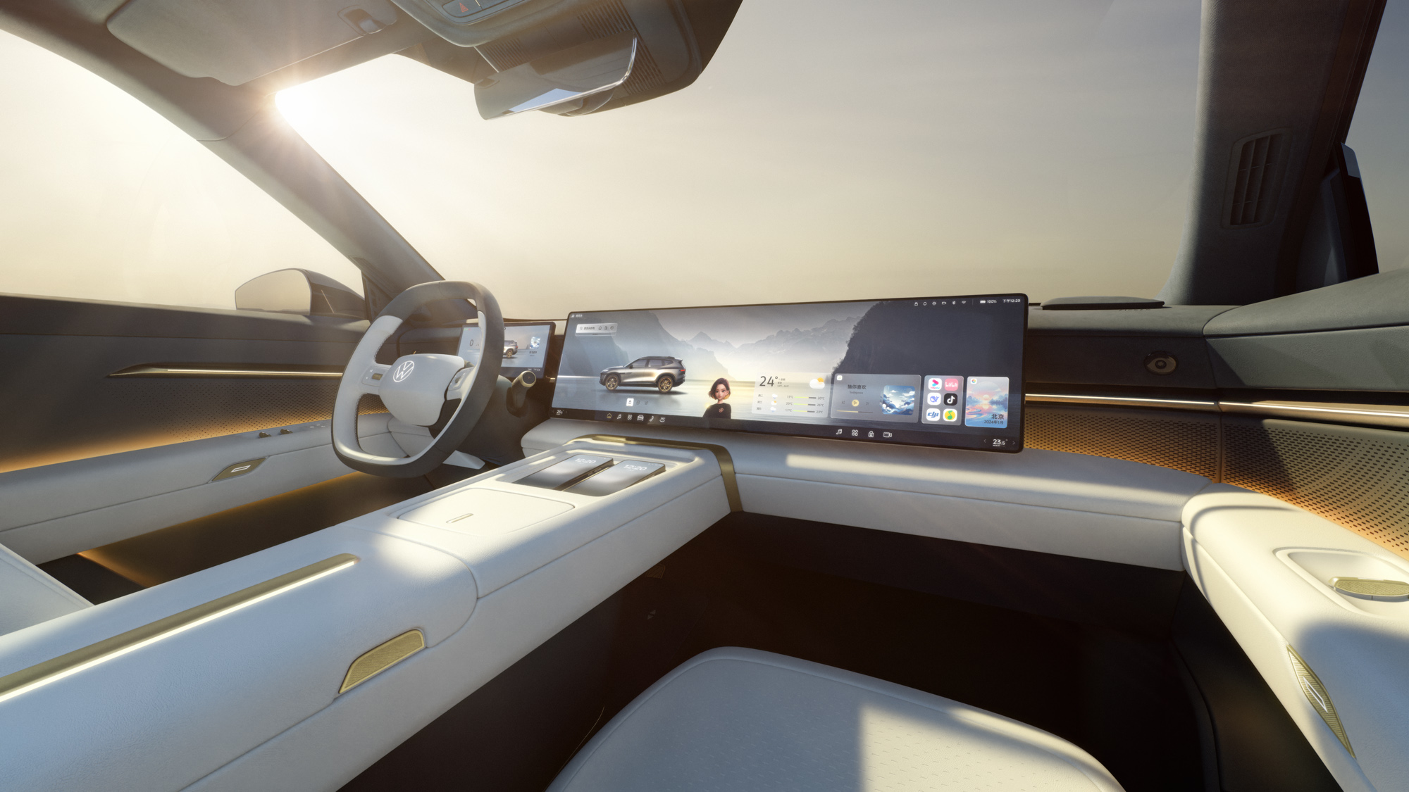 首款全时互联纯电全尺寸SUV ID. EVO概念车成都车展首秀