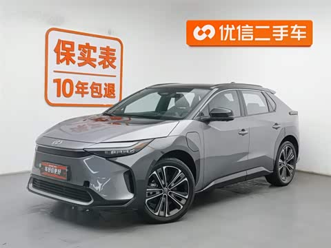 邛崃一汽丰田bZ4X最新报价15.98万起 优惠高达4.00万