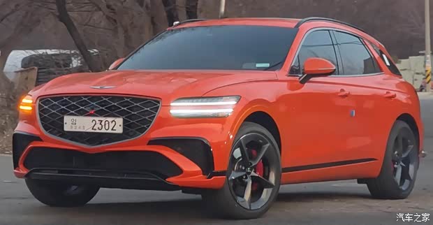 有望搭载超跑同款V8发动机 捷尼赛思GV70 Magma谍照曝光